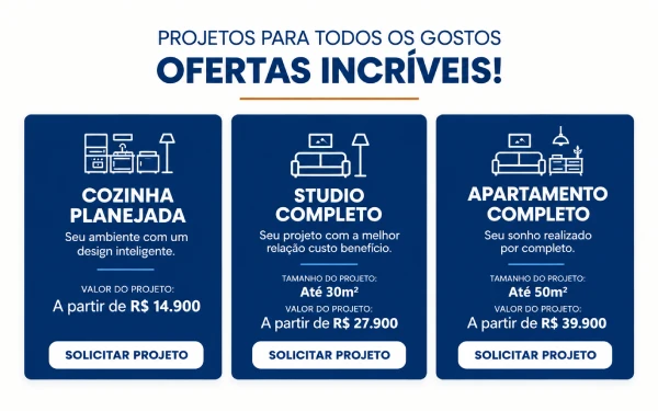 Projetos para todos os gostos! Ofertas Incríveis!