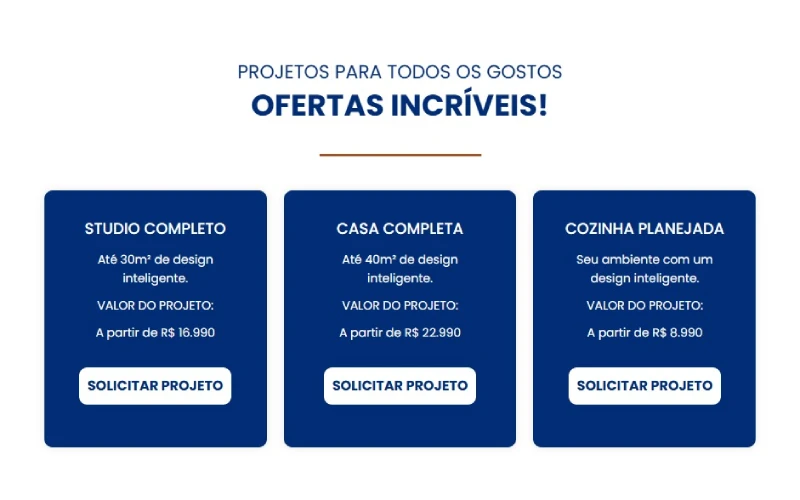 Projetos para todos os gostos! Ofertas Incríveis!