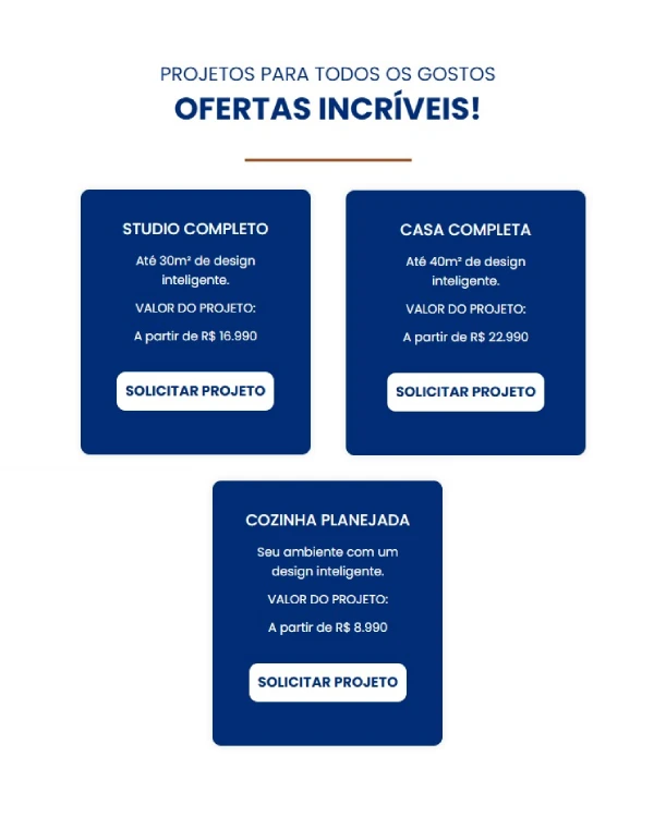 Projetos para todos os gostos! Ofertas Incríveis!